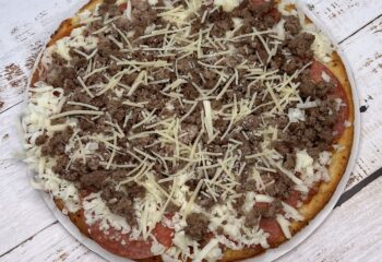 Whole Low Carb Meat Lovers Pizza