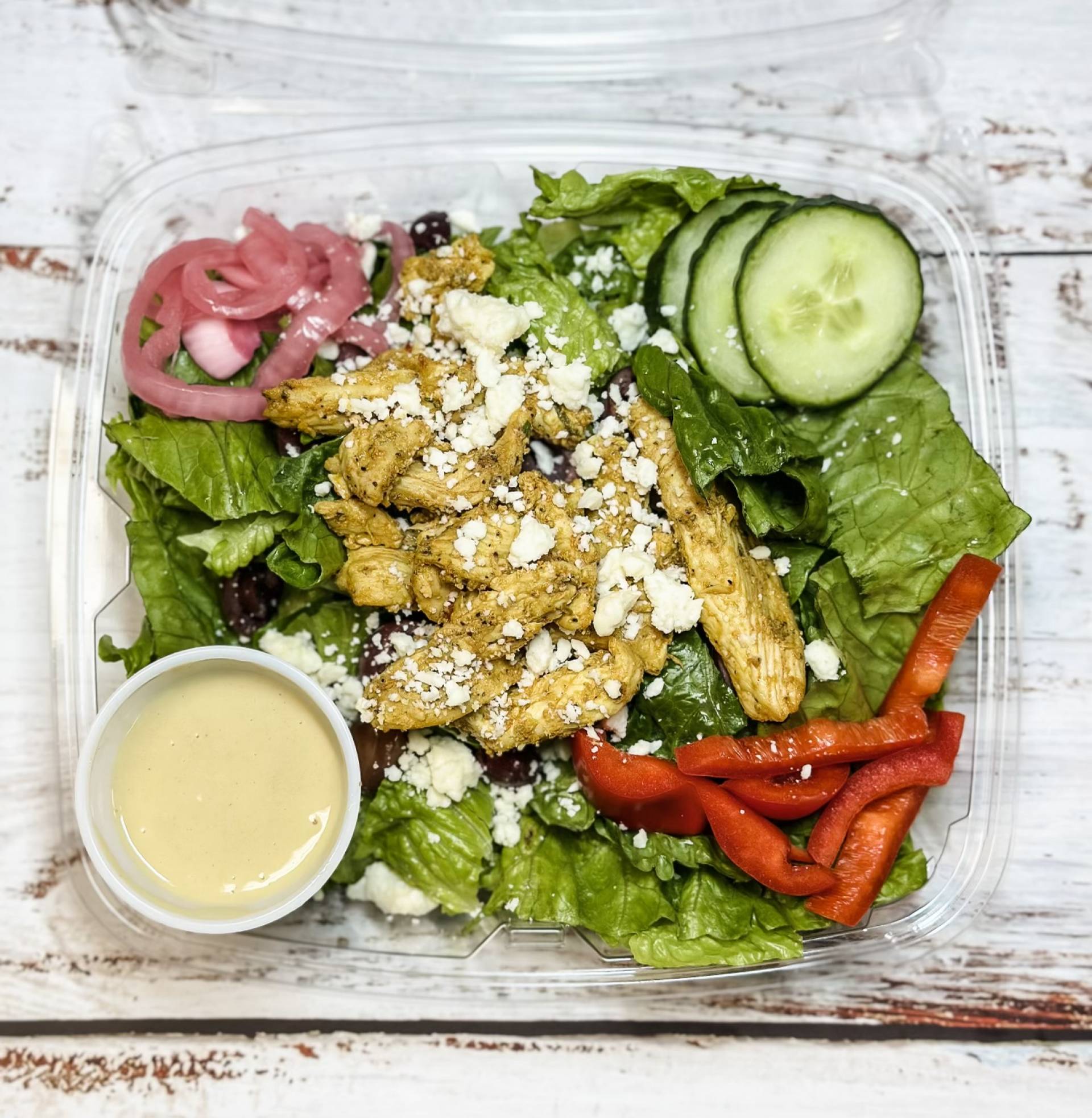 Salad - Mediterranean Chicken - Fit Chef Catering, LLC