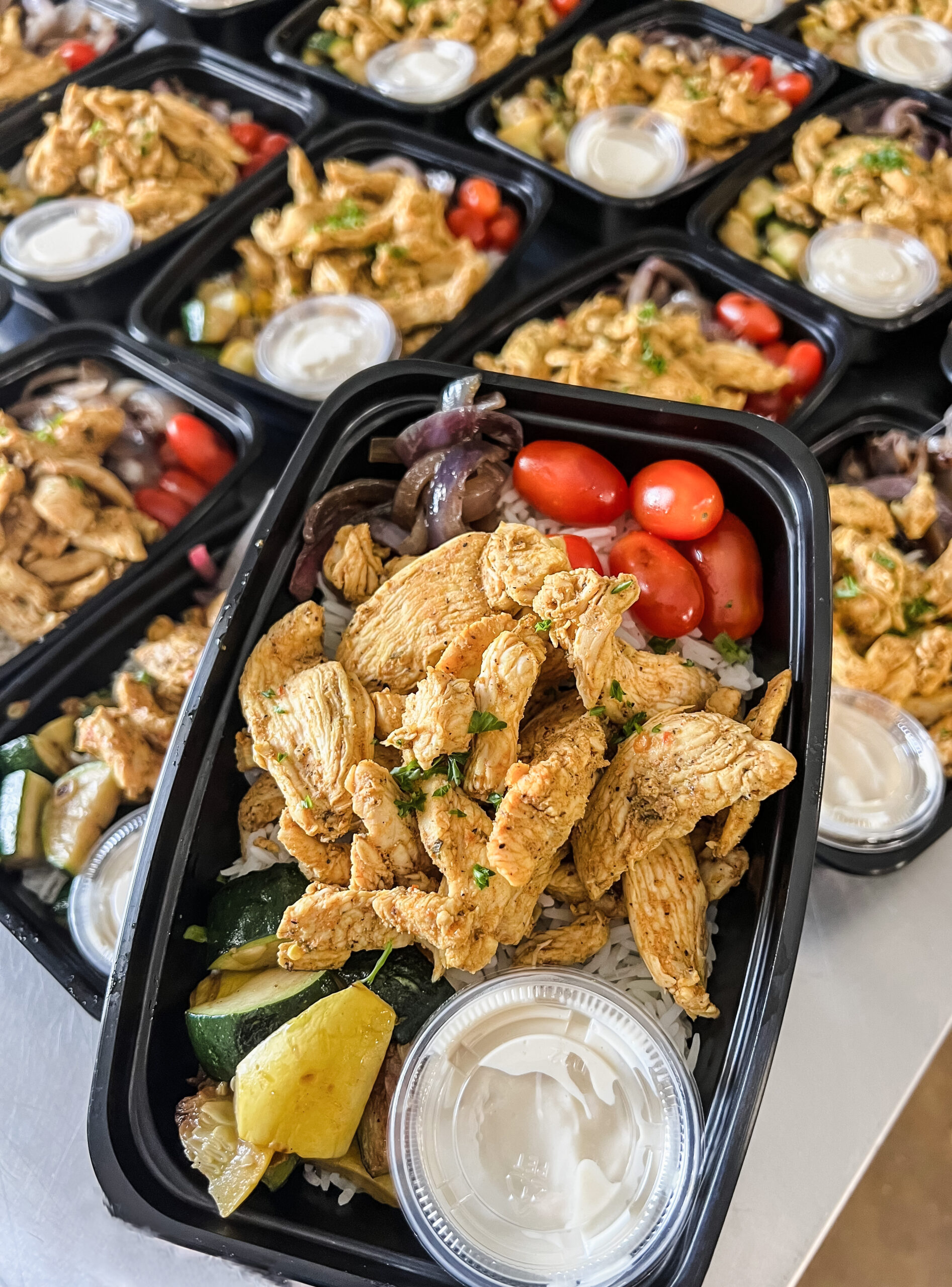 Shawarma Chicken Bowl - Fit Chef Catering, LLC